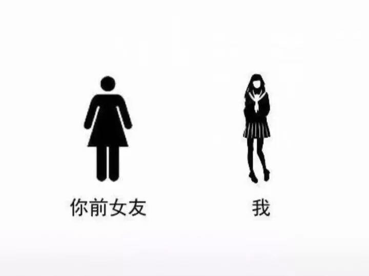 抖音热图你前女友我背景图分享