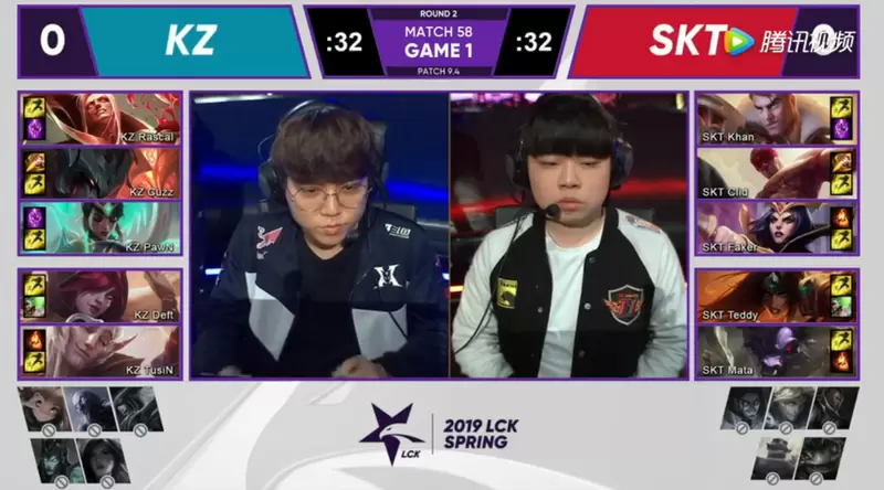 2019LCK春季赛常规赛3月3日KZ VS SKT比赛视频回顾