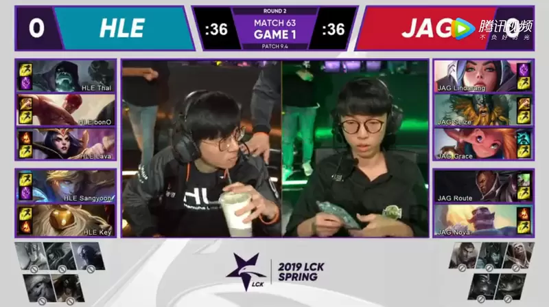 2019LCK春季赛常规赛3月9日HLE vs Jin Air比赛视频回顾