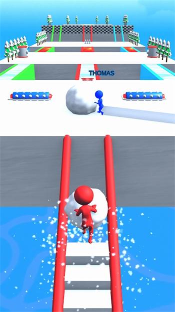 雪球竞速比赛最新版图2