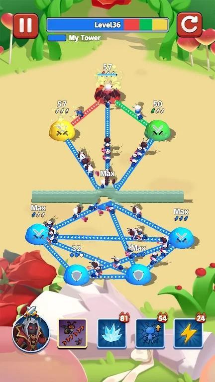 蚂蚁大战2塔之战最新中文版图3