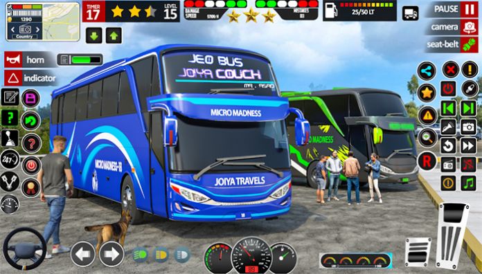 Bus games city bus simulator中文版图3