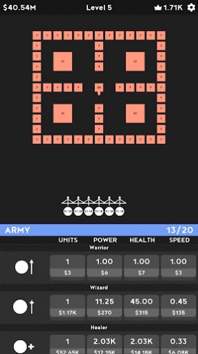 The Army Idle Strategy Game游戏截图