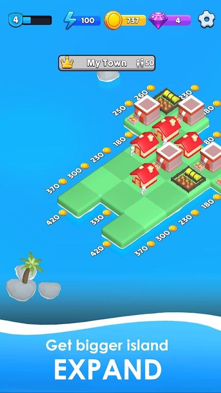 岛屿合并城镇建造者游戏截图
