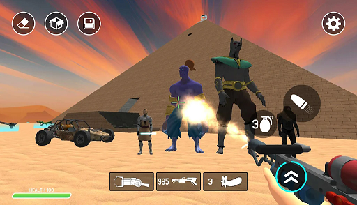 沙漠战争机器人游戏截图