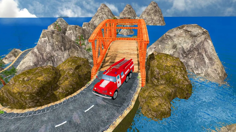 Firetruck Vehicle Master Game游戏截图