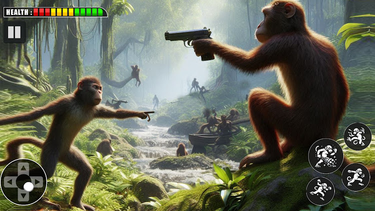 Monkey Ninja Fighting Game游戏截图