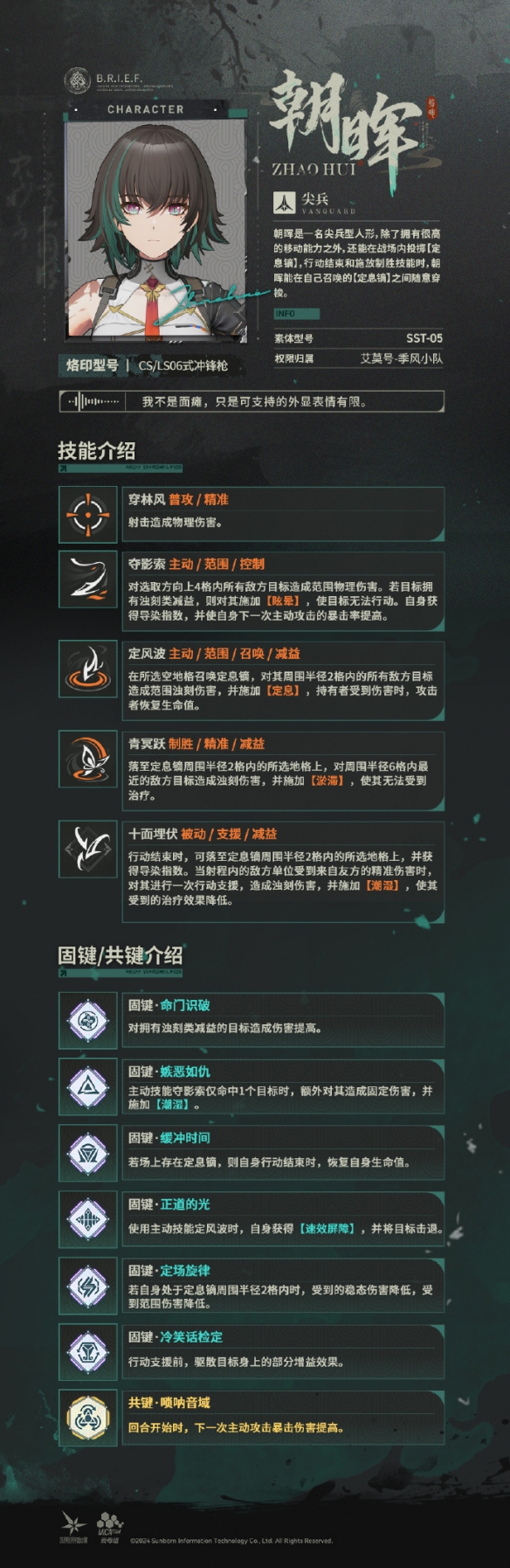 少女前线2追放朝晖角色怎么样 少女前线2追放朝晖角色图鉴图2